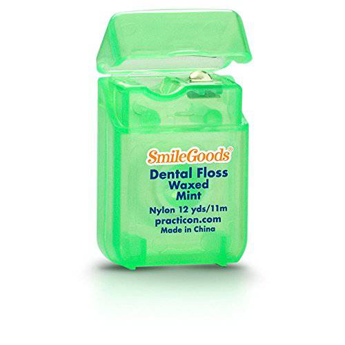 Practicon 7045203 SmileGoods Mint Floss, 12 yd. (Pack of 72)