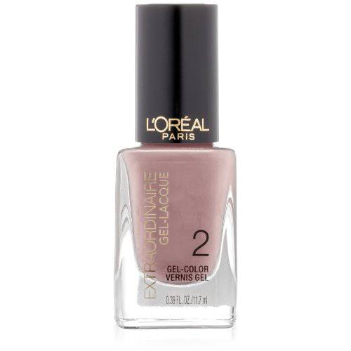 L’Oreal Paris Extraordinaire Gel-Lacque 1-2-3 Nail Color, In With The Nude, 0.39 Fluid Ounce