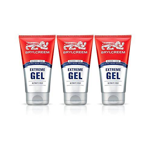 Brylcreem 3X Extreme Ultimate Hold Gel 150Ml Mens Hair Styling Vitamin B5