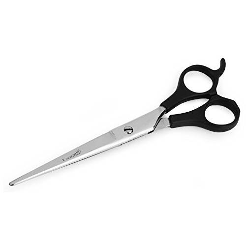 Laazar7.5 Inch Straight Hair Cutting Scissors | Professional Hairdresser Trimming Shears with Premium Japanese Steel Blade | Extra Sharp | Grooming Tools for Men, Women, Pro Barber, or Hair Salon