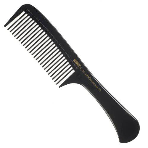 Kent SPC83 Salon-Style Barber Comb and Dressing Cutting Detangler Comb with Wide Teeth - Professional Barber Wide Tooth Comb for Styling for Medium and Thick - Kent Quality Barber Supplies