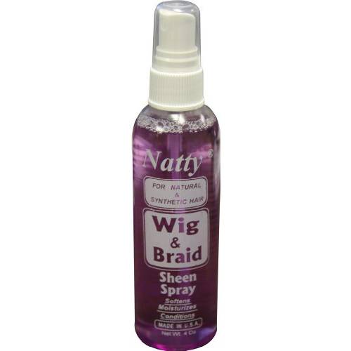 Natty Wig & Braid Sheen Spray 4oz