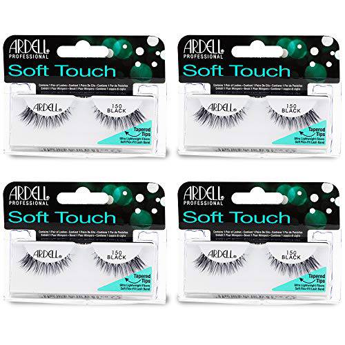 Ardell - False Eyelashes Soft Touch 150 Black (4 Pack)