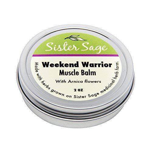 Weekend Warrior, 100% All Natural Sore Muscle Balm with Arnica, Unscented (2 oz)