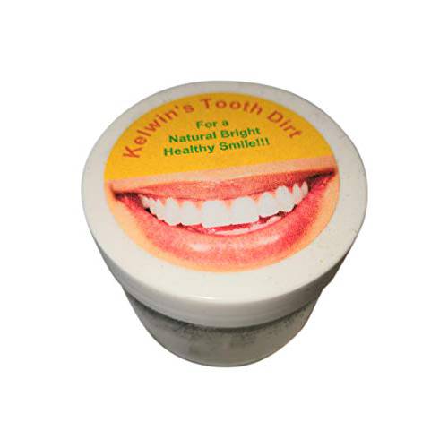 Kelwin’s Tooth Dirt (1 jar), Your teeth are alive, give them the Love they deserve.