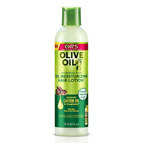 ORS Olive Oil Incredibly Rich Oil Moisturizing Hair Lotion 8.5 Ounce (Pack of 4)