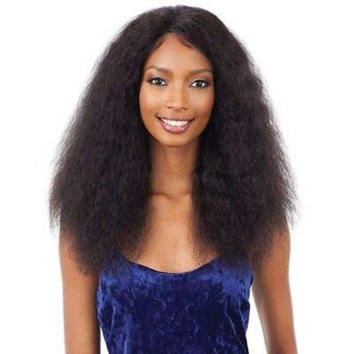 Naked Nature Unprocessed Remy Human Hair Wet & Wavy Lace Front Wig - DEEP CURL