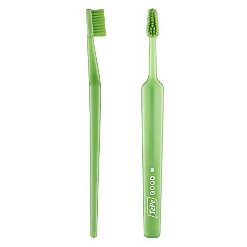 TEPE Good Soft-Bristle Toothbrush for Adults and Teens, Pack of 1, Compact