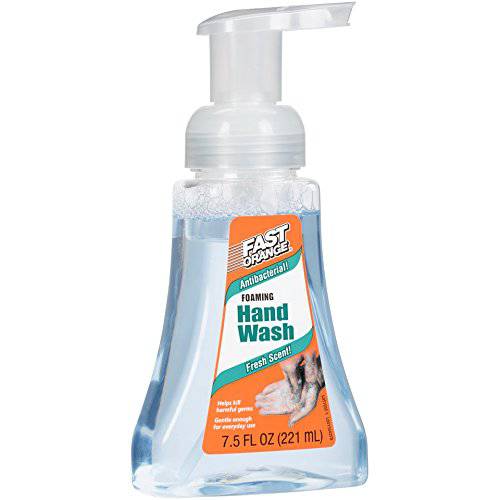 Permatex 95105 Fast Orange Antibacterial Foaming Hand Wash, 7.5 oz.