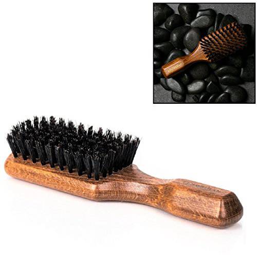 Fendrihan SMALL Men’s Beechwood Boar Bristle Hairbrush 6.75 Inches, Made in GermanyMADE IN GERMANY