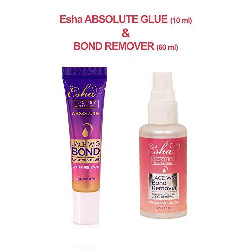 Esha Absolute Glue 10ml (new size) and Esha Bond Remover Set