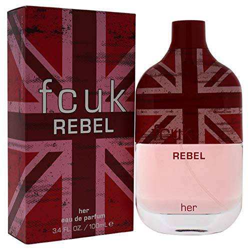 French Connection UK FCUK Rebel Eau de Parfum Spray for Women, 3.4 Ounce