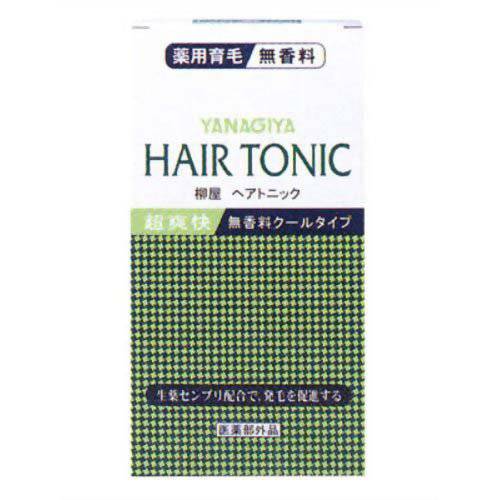 YANAGIYA Hair Tonic No Fragrance Cool 240ml (Japan Import)