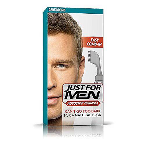 JUST FOR MEN AutoStop Haircolor, Dark Blond A-15 (4 Pack)