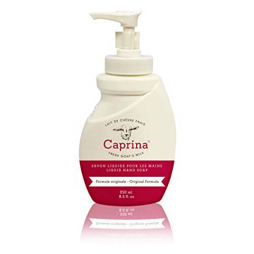 Caprina by Canus Liquid Hand Soap Pump, Original, 8.5 Fl Oz