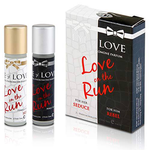 Eye Of Love - Double Pack of Rebel and Seduce Pheromone Perfumes for men and women - Extra Strength Human Pheromones Formula - 5ml each