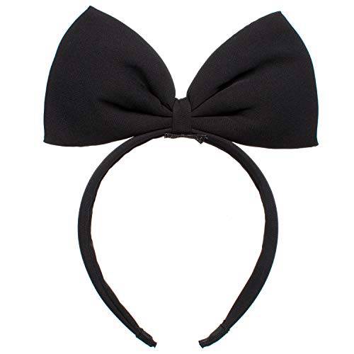 Cute Big Bowknot Headband For Little Girls Dress Up Birthday Party,Halloween,Christmas(Red)