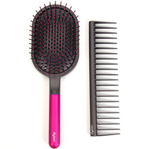 Dyson Designed Detangling Comb and paddle brush for Dyson Supersonic Hair Dryer