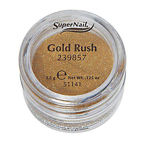 Supernail Glitter, Gold Rush, 0.125 Ounce
