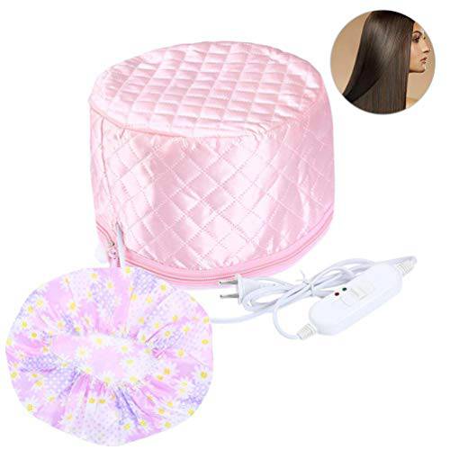 110V Hair Care Hat,Hair SPA Cap,Electric Hair Cap Thermal Cap For Hair Spa Home,Nourishing Care Hat with 3 Mode Temperature Control