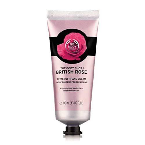 The Body Shop British Rose Petal-Soft Hand Cream - 100ml