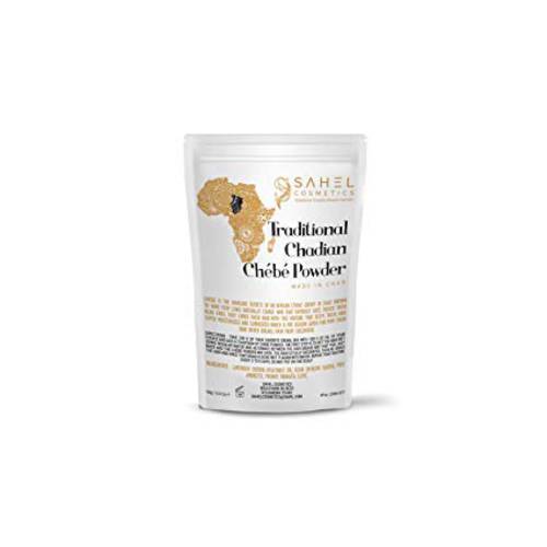 Uhuru Naturals Sahel Cosmetics Chebe Powder (20g) - Contains All-Natural Ingredients Promotes Strong and Healthy Hair Growth Helps Prevent Breakage Especially Formulated for Dry Kinky Hair Available in 4 Sizes