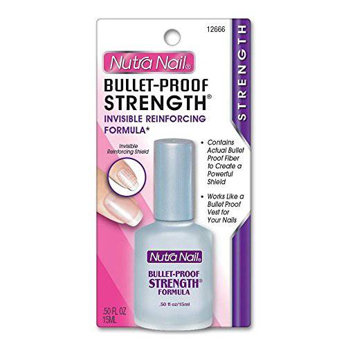 Nutra Nail Bullet-Proof Strength Formula, 0.5 Fluid Ounce