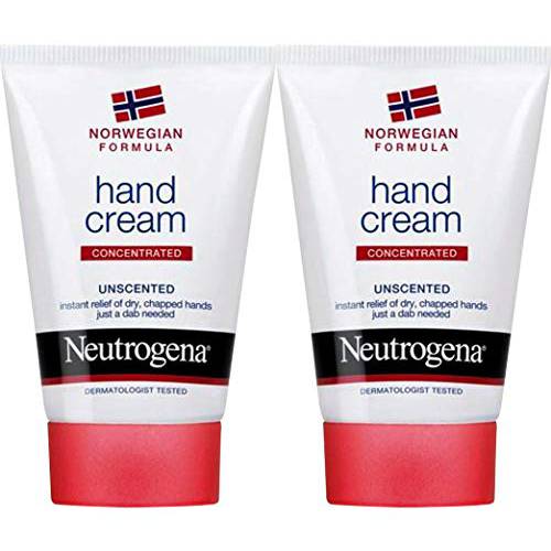 Neutrogena Norwegian Formula Hand Cream Unscented (50ml) - Pack of 2