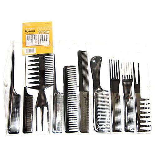 Soft ’N Style 10 Piece Professional Styling Comb Set