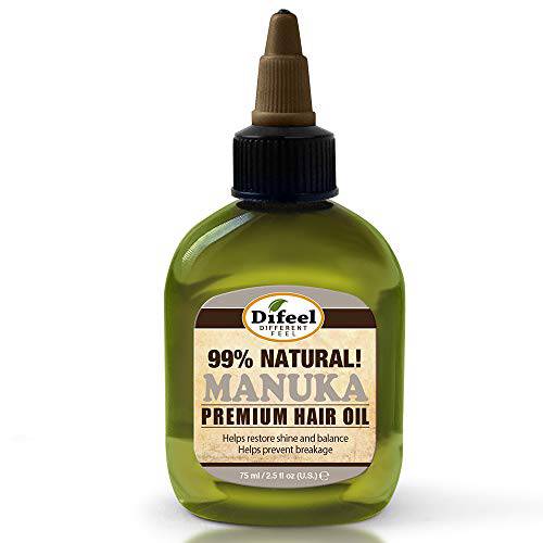 Difeel Premium Natural Hair Oil - Manuka Oil 2.5 ounce
