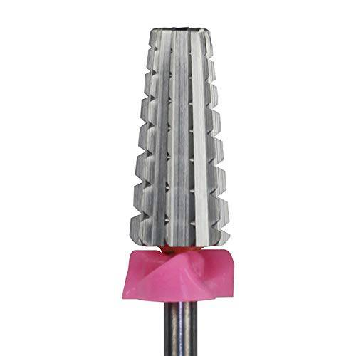 C&I 5 in 1 Multi-function Tapered Shape Nail Drill, Professional Drill Bit for Nail Manicure Machine (XXF)