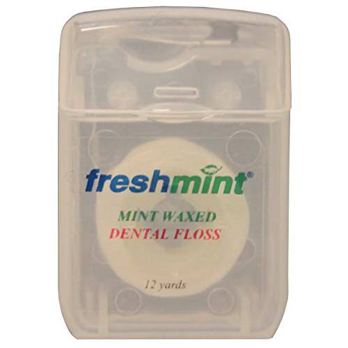 144 Spools of Freshmint® 12 Yards Mint Waxed Dental Floss