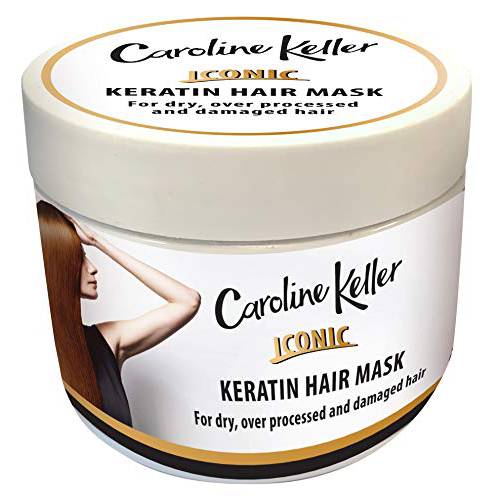 Keratin Hair Mask With Argan oil and Shea butter for Dry Damaged Hair. Made with Natural Ingredients that Nourish,Hydrates and Restores strength to your hair without damaging your hair cuticle.11.6 0Z