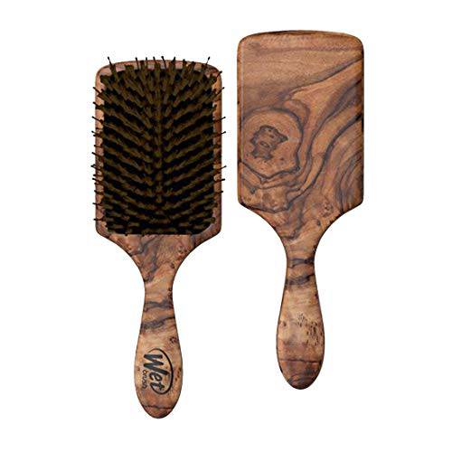 Wet Brush Hair Brush Paddle Waves Print , AquaVent Design for Faster Drainage Plus Covers Larger Surface Area