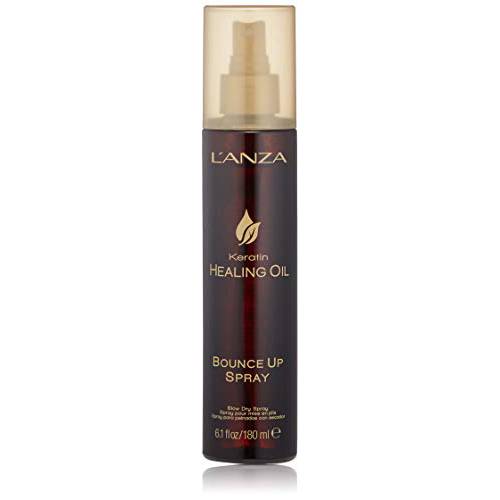 L’ANZA Keratin Healing Oil Bounce Up Spray , Boosts Volume and Shine, With a Weightless Formula, for an Extra Push of Fullness, Body & Bounce (6.1 Fl Oz)