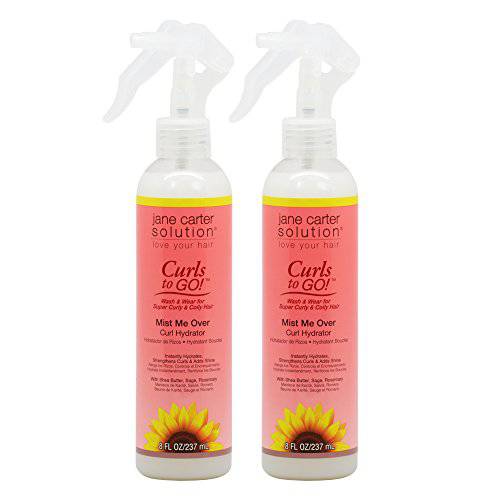 Jane Carter Curls to Go Mist Me Over Curl Hydrator 8oz / 237mlPack of 2