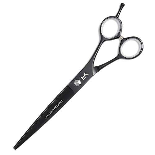 VERY SHARP Japanese Black Cobalt Professionals Hairdressing Barber Scissors Shears (7 inch)