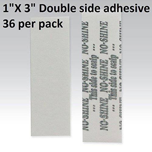 No Shine Bonding Double Sided Tape Walker 1 x 3 Straight Strip 36 Pieces Per Bag