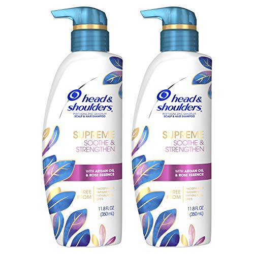 Head & Shoulders Soothe and Strengthen Shampoo 11.8 Fl Oz Twin Pack