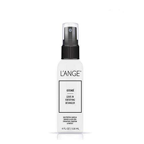 LANGE HAIR Extendé Conditioning Detangler Hair Spray - Paraben Free Leave-in Conditioner and Fortifying Spray, Repair and Protect for Damaged Hair, Detangles and Hydrates Hair, Moisture & Shine | 4OZ