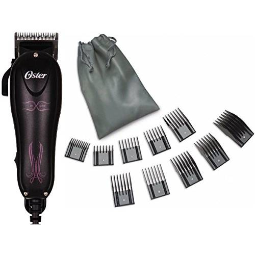 Oster MX Pro All Purpose High Speed Adjustable Blade Hair Clipper Cut Wet-Dry M X + 10 Piece Comb Set