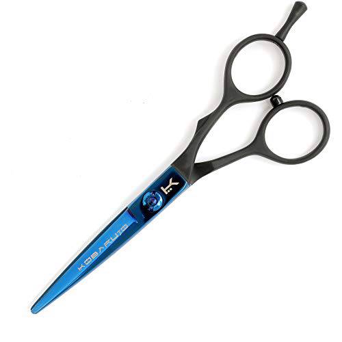 VERY SHARP Japanese Blue Cobalt Professionals Hairdressing Barber Scissors Shears (5.5 inch)