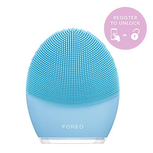 FOREO LUNA 3 Facial Cleansing Brush | Anti Aging Face Massager | Enhances Absorption of Facial Skin Care Products | For Clean & Healthy Face Care | Simple & Easy | Waterproof