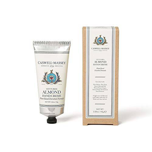 Caswell-Massey Centuries Sandalwood Hand Cream, Soothing Hand Lotion With Shea Butter, Avocado Oil & Aloe Vera Extract, Made In the USA, 2.25 Oz