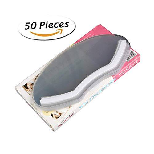 LWBTOSEE Disposable Plastic Eye Shield,For Microblading, Permanent Makeup,Eyelash Extensions, Eyes Cataract Surgery, For Eyes And Eyebrows-100pcs/pack