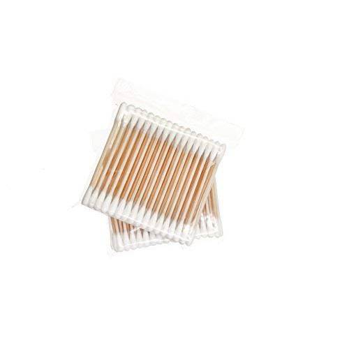 Ultra Thin Pack Bamboo Cotton Swab 1000ct, Super Portable for Travel 20Bag of 50