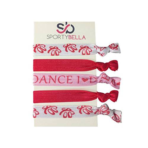 Infinity Collection Dance Bracelet- Girls Dance Jewelry - Pink Ballet Shoe Dance Bracelet for Dance Recitals