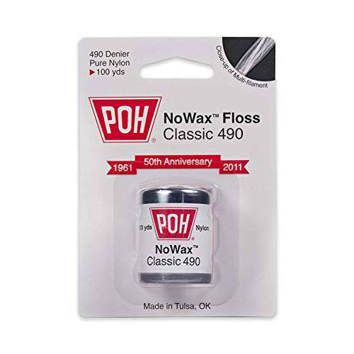 Poh Dental Floss Unwaxed 100 Yd (12x100yd)
