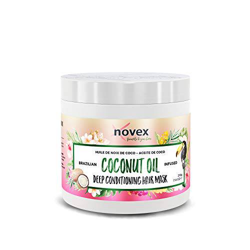 Novex Coconut Oil Deep Conditioning Mask, 35 oz - Infused with Pure 100% Organic Coconut Oil