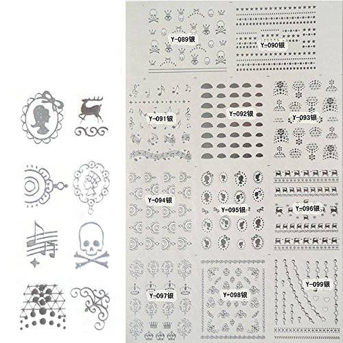 KADS Nail Art Stamping Plate Plant Leaf Shape Pattern Stamp Template Image Plates for Nail Salon Designs